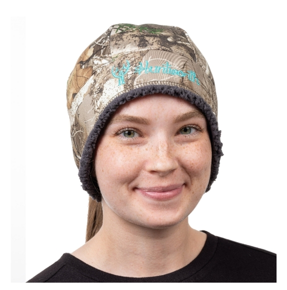 Huntworth Women’s Whisper Heavyweight Beanie/Cap RealTree Edge® Camo - Picture 1 of 9